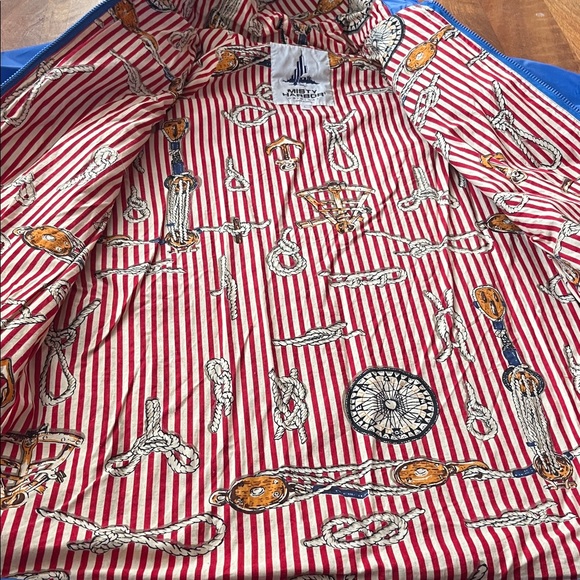 Like new Blue Hooded Misty Harbor rain coat - Picture 12 of 14